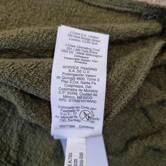 Madewell Tiered-Sleeve Blouse Miss Green Peasant Size 3X - Picture 10 of 14